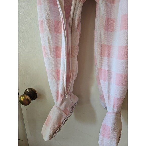 Carter's Puppy Face Long Sleeve Sleeper Size 4T Zippered Footie PJs Girl Toddler - Picture 11 of 13